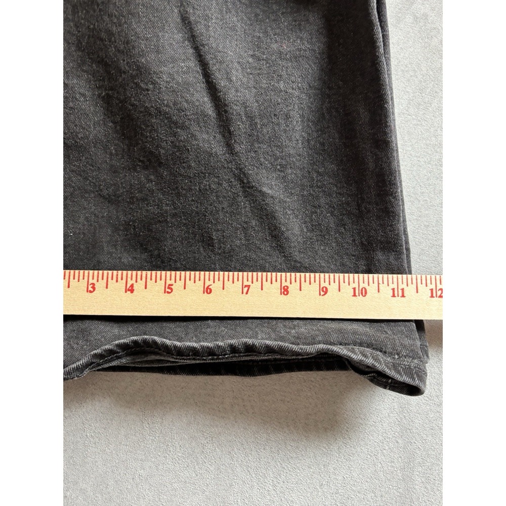 Madewell Womens The Perfect Vintage Flare Jeans Sz 33 Black Stretch Minimalist - Picture 7 of 11